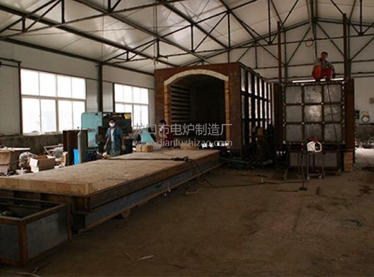 大型全纖維臺車爐